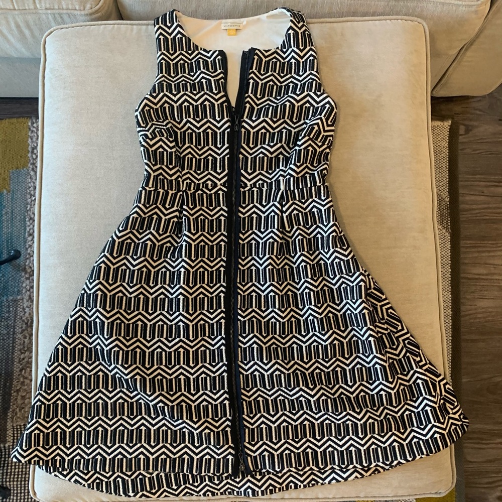 Anthropologie Leifsdottir geometric dress